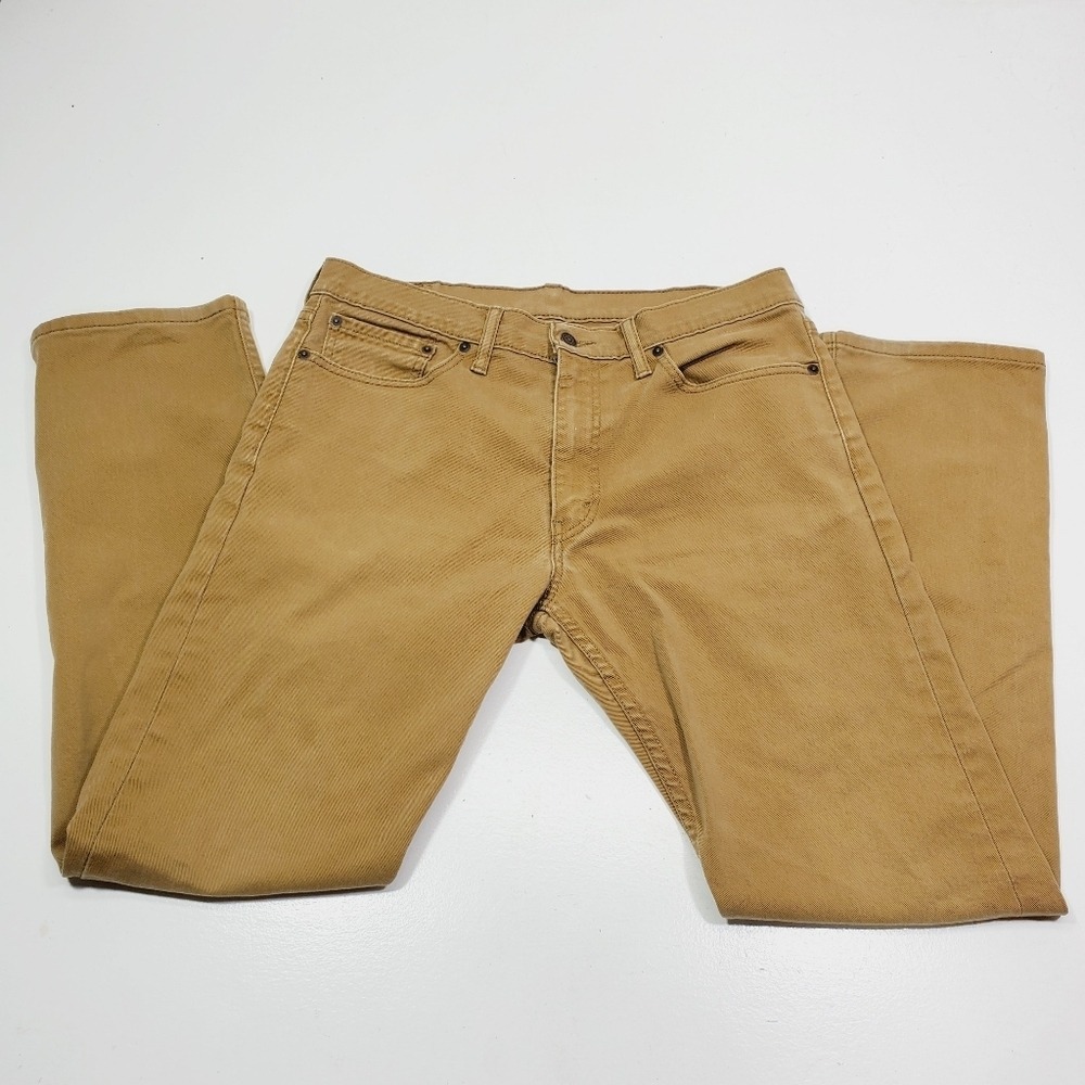 Levi Strauss 505 Straight‎ Fit Denim Men Jean Size 34X32